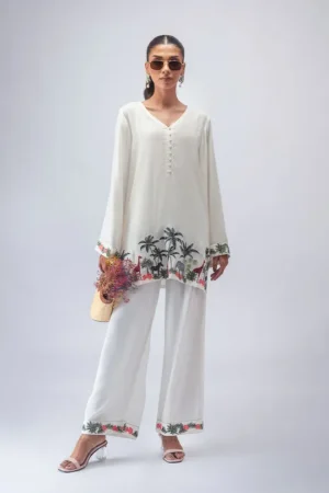 Zainab Chottani Casual Pret - It Girl - White