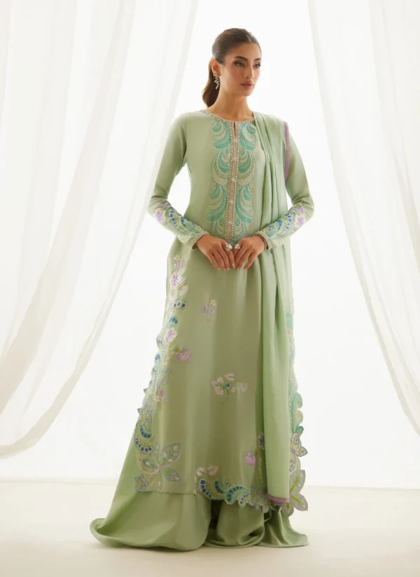 Farah Talib Aziz Wedding Luxe Pret - Jovie Blue