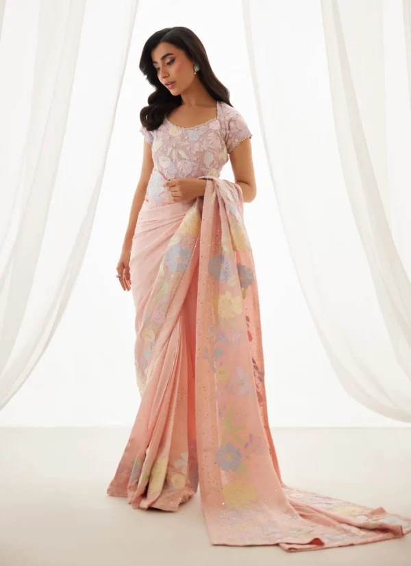 Farah Talib Aziz Wedding Luxe Pret - Neve Blush