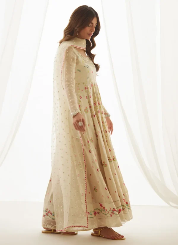 Farah Talib Aziz Wedding Luxe Pret - Aris Ivory