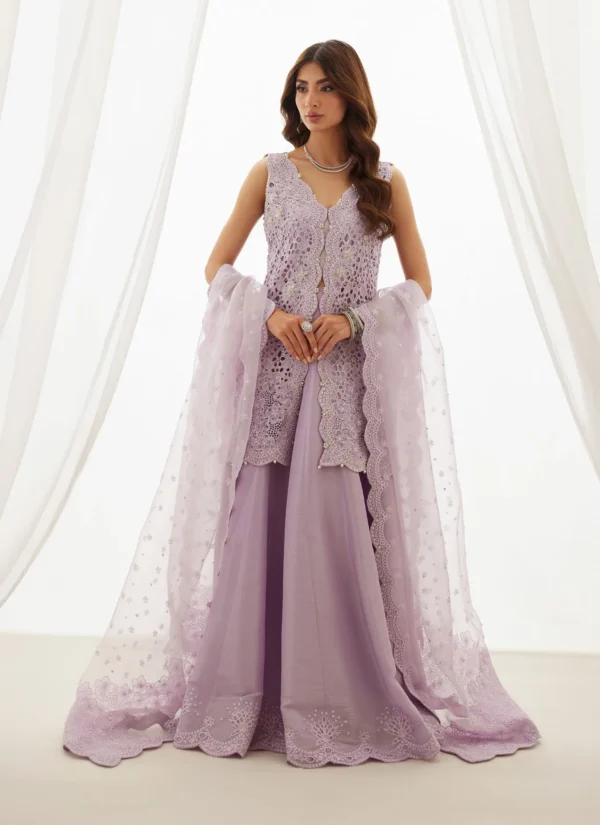 Farah Talib Aziz Wedding Luxe Pret - Lumi Lavender