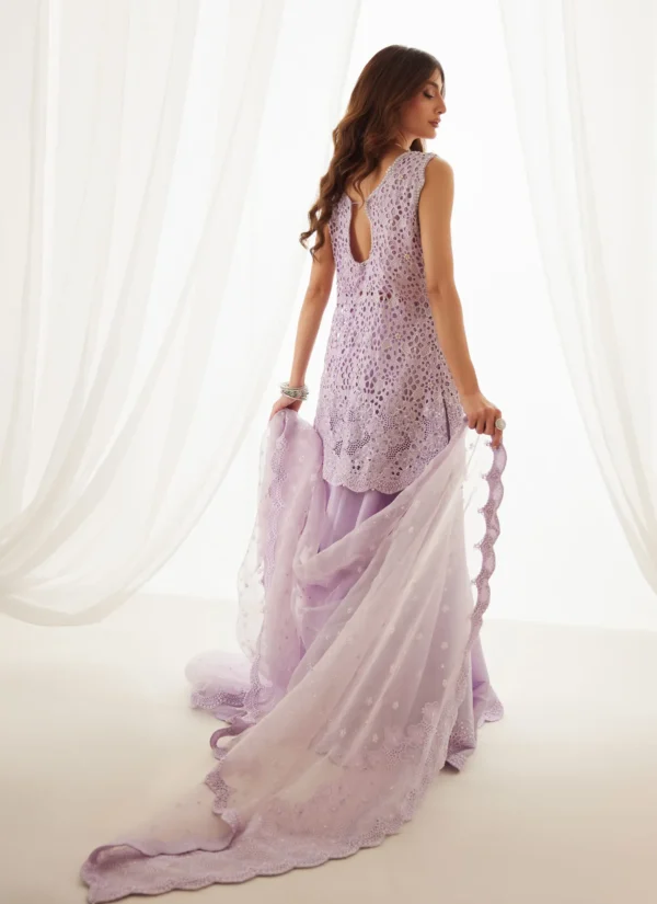 Farah Talib Aziz Wedding Luxe Pret - Lumi Lavender