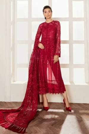 Baroque Embroidered Chiffon SF-37