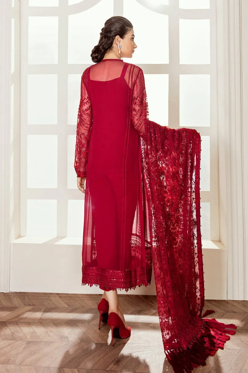 Baroque Embroidered Chiffon SF-37