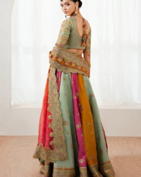 Baroque Embroidered Silk SF-4036