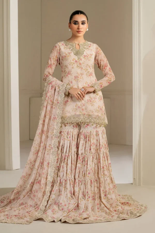 Baroque Embroidered Chiffon SF-4164