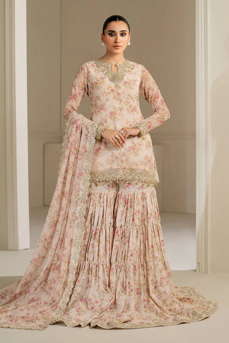 Baroque Embroidered Chiffon SF-4164
