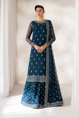 Baroque Embroidered Chiffon SF-4142