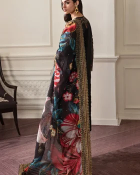 Baroque Embroidered Organza SF-290