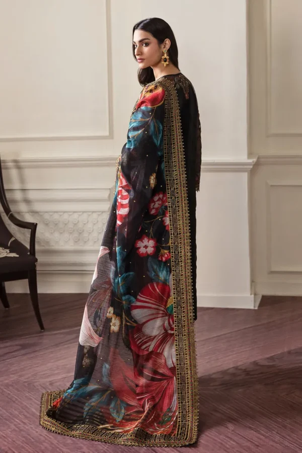 Baroque Embroidered Organza SF-290