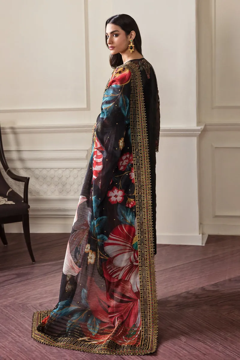 Baroque Embroidered Organza SF-290