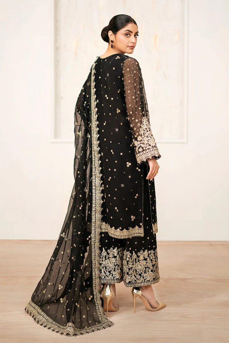 Baroque Embroidered Chiffon SF-4038