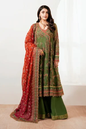 Baroque Embroidered Chiffon SF-4037