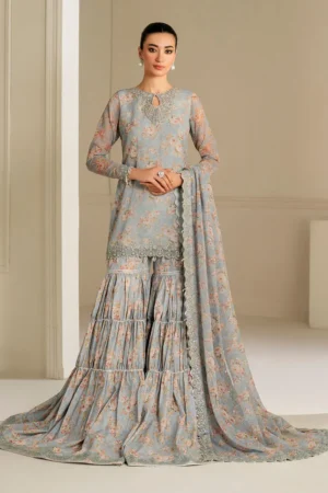 Baroque Embroidered Chiffon SF-4165