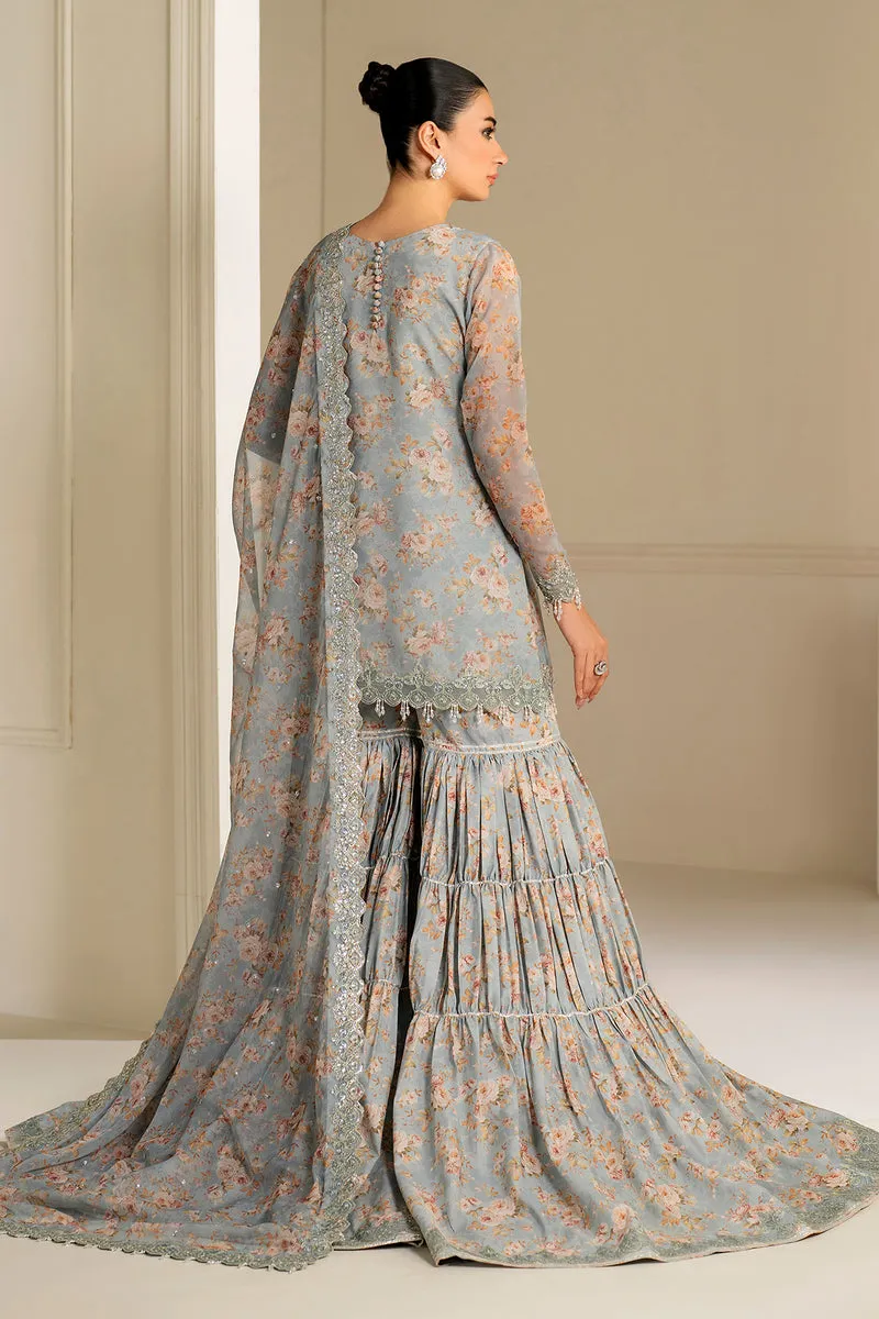Baroque Embroidered Chiffon SF-4165