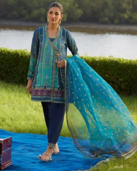 Farah Talib Aziz Mayna Festive Luxe Pret - Azeema
