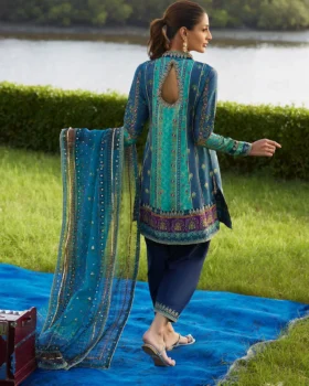 Farah Talib Aziz Mayna Festive Luxe Pret - Azeema