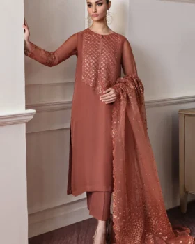 Baroque Embroidered Chiffon SF-296