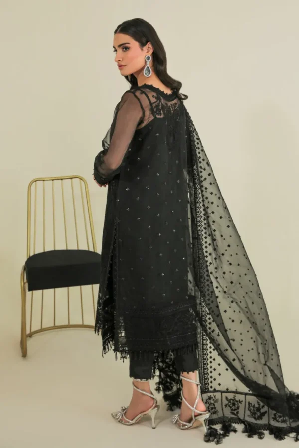Baroque Embroidered Organza SF-235