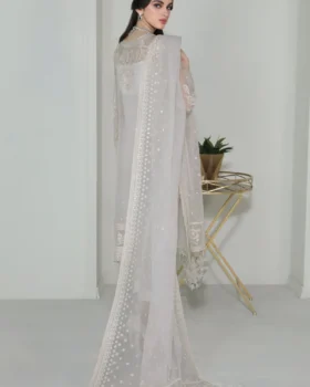 Baroque Embroidered Organza SF-186