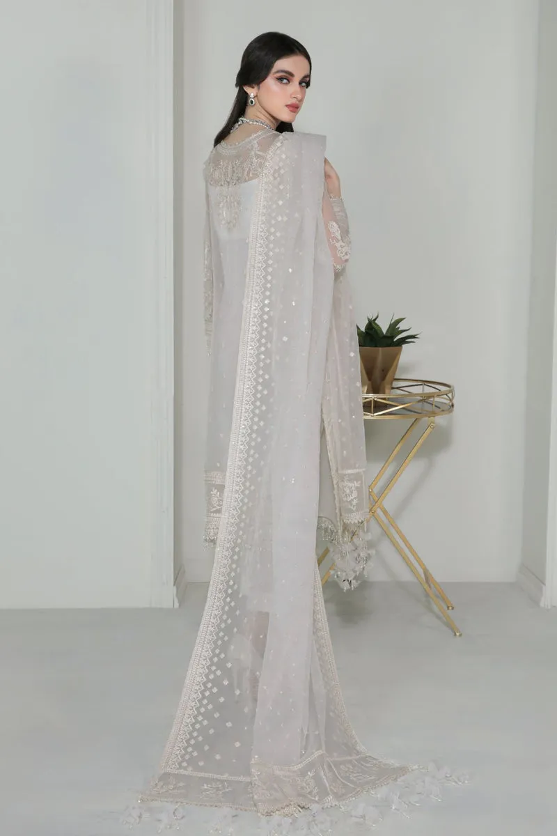 Baroque Embroidered Organza SF-186