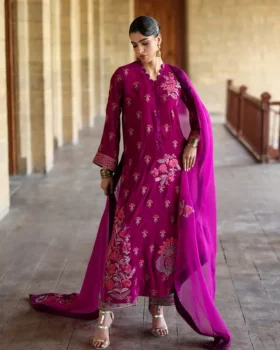 Zainab Chottani Velura Velvet Edit 25 - Mulberry