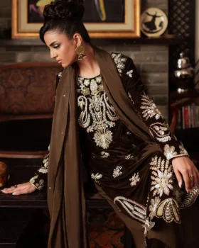 Saira Rizwan Velvet Pret 25 - Gurr-SRVP25-09