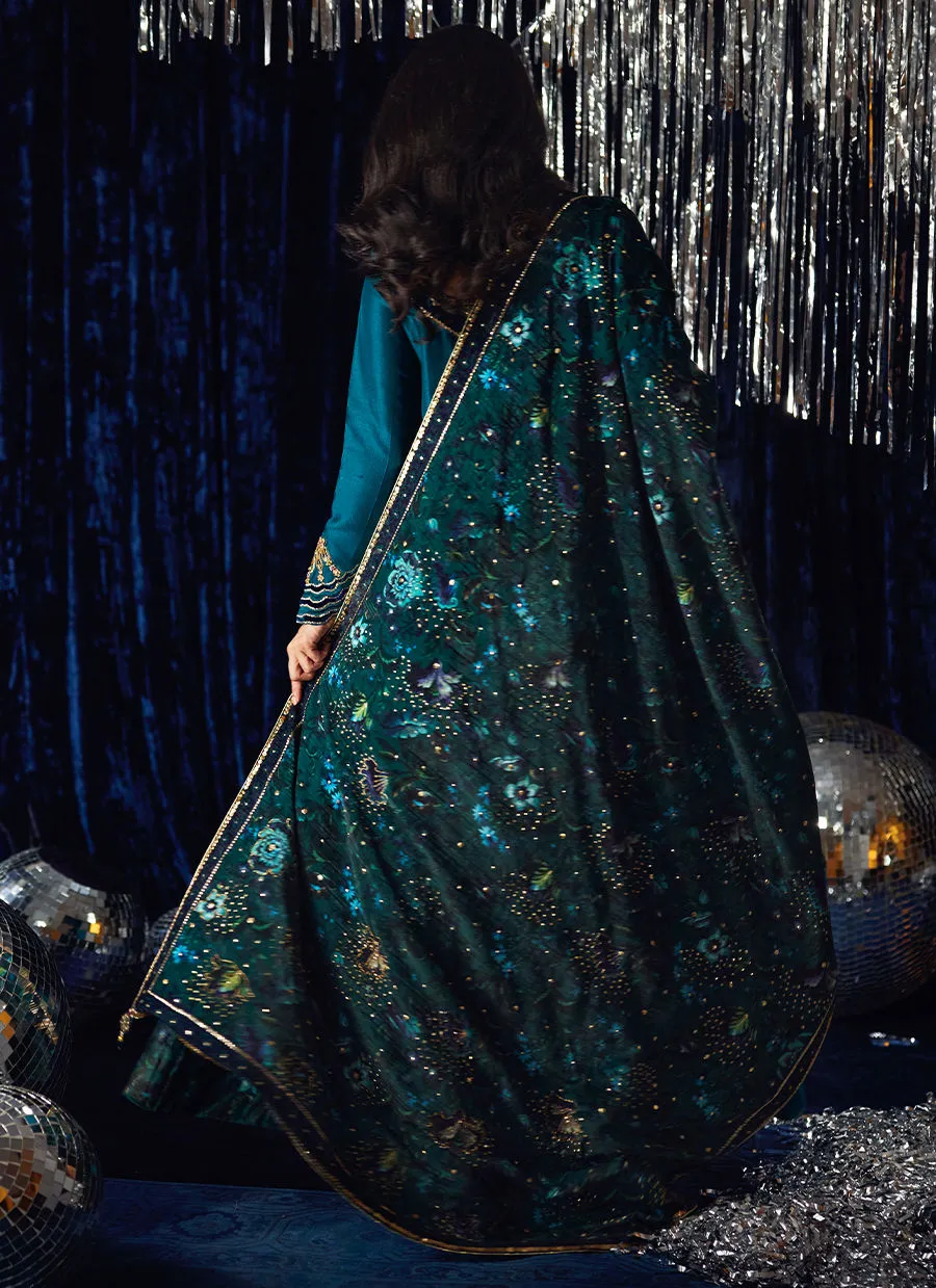 Farah Talib Aziz Velvet Fete - The Verve Shawl