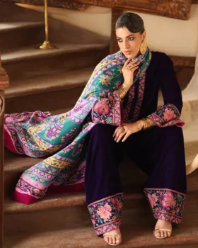 Zainab Chottani Velura Velvet Edit 25 - Saphir Farshi