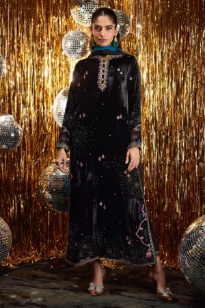 Farah Talib Aziz Velvet Fete - Masika