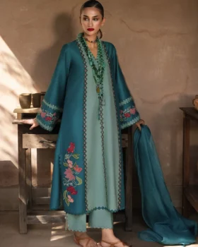 Crimson Mitti Winter Pret 25 - Rani Vougue(Plum)