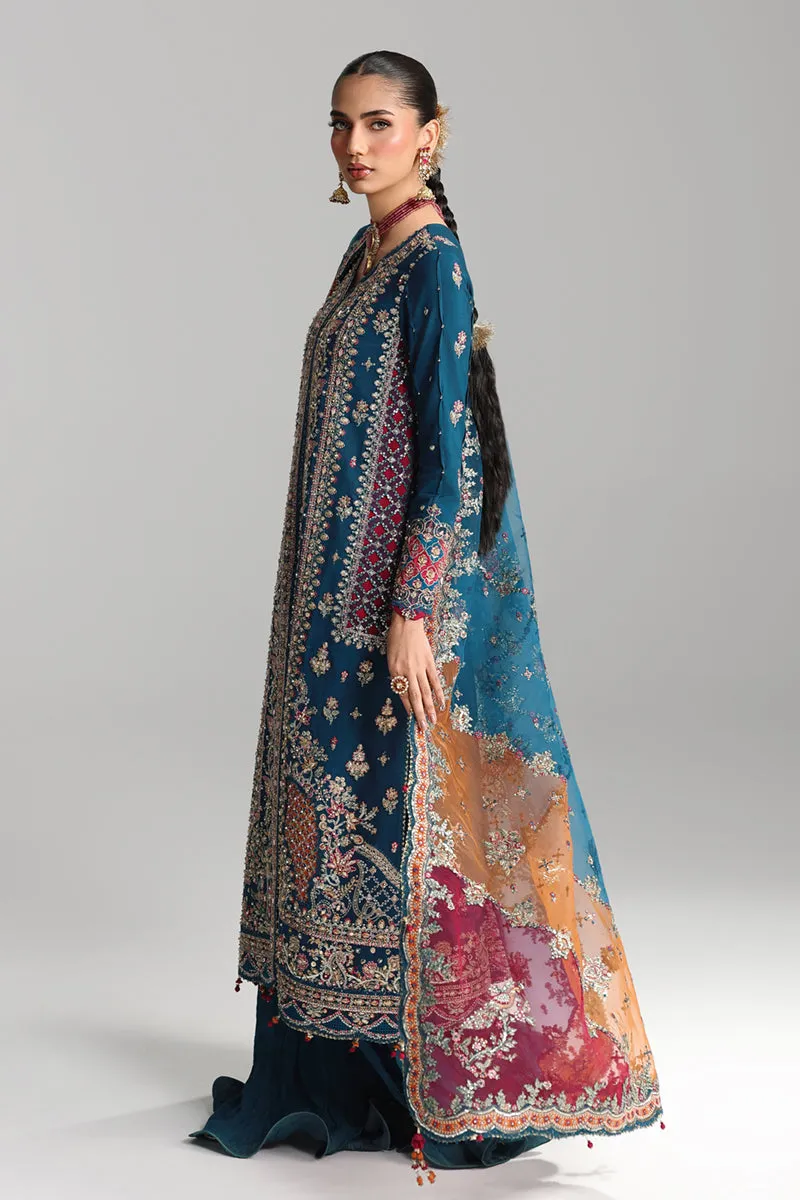 Qalamkar Shadmaani Formals - RH-02 Neelam