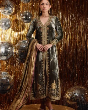 Farah Talib Aziz Velvet Fete - Sarina Slate