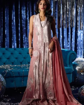 Farah Talib Aziz Velvet Fete - Calista Misty Rose