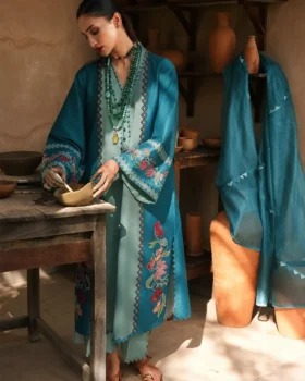 Crimson Mitti Winter Pret 25 - Rani Vougue(Plum)