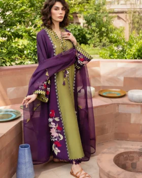 Crimson Mitti Winter Pret 25 - Rani Vougue(Turquoise)