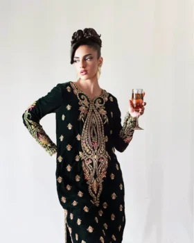 Saira Rizwan Velvet Pret 25 - Emera-SRVP25-10