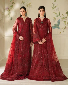 Baroque Chantelle Embroidered Net CH14-01