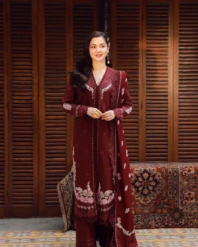 Maryam Hussain Winter Shawl 25 - Taali