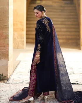 Zainab Chottani Velura Velvet Edit 25 - Celine Gold