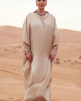 Zainab Salman Silk Solids 26 - Golden Haze