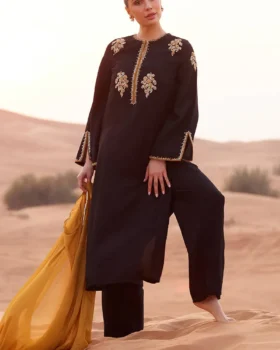 Zainab Salman Silk Solids 26 - Imperial Moon