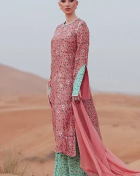 Zainab Salman Silk Solids 26 - Dewy Blush