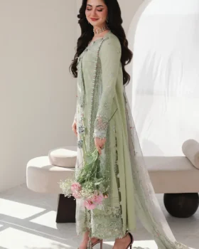 Qalamkar Sahil Luxury Lawn 26 - SA-12 JIYA