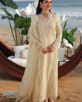 Qalamkar Sahil Luxury Lawn 26 - SA-03 SAFA