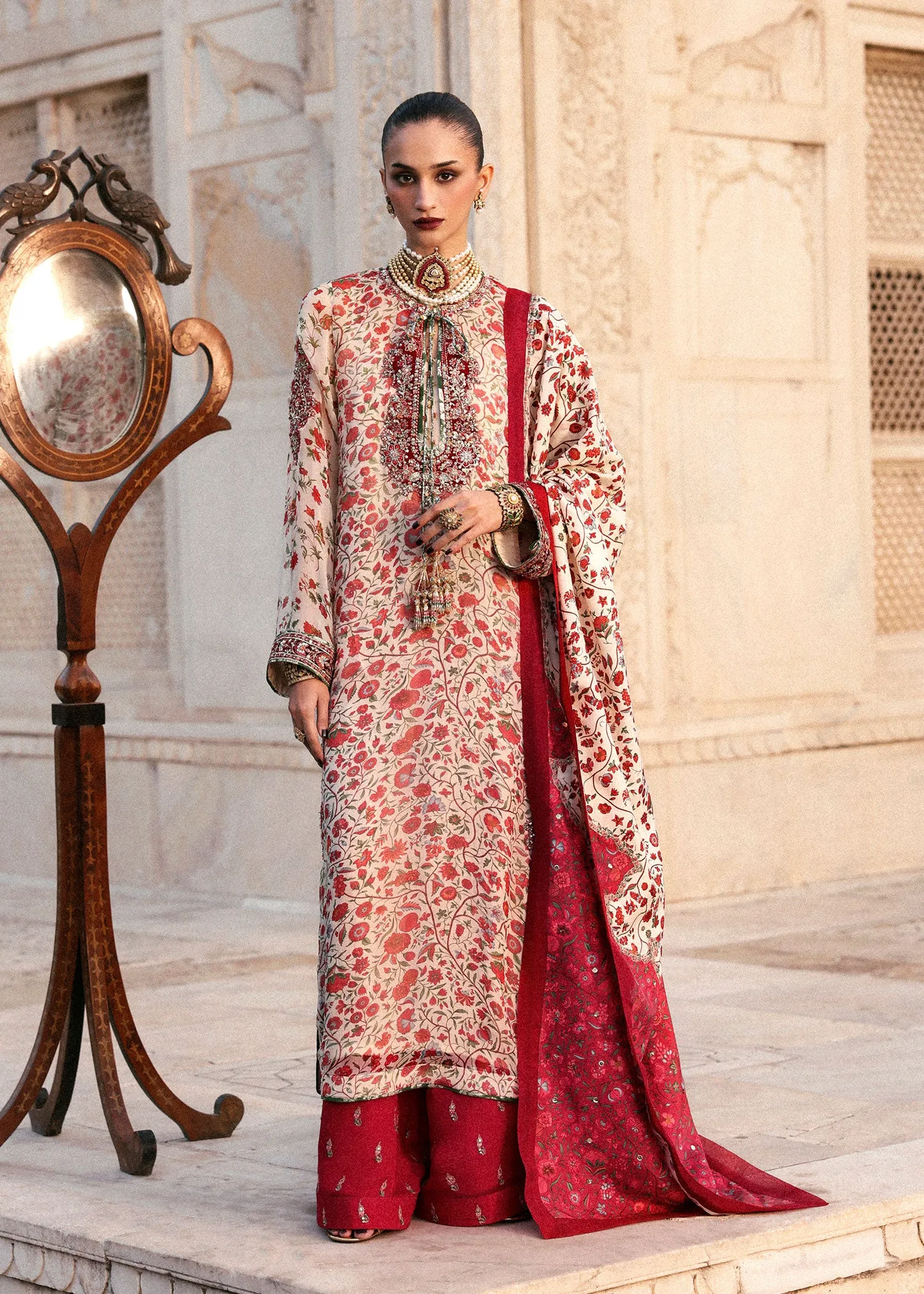 Hussain Rehar Luxury Pret - Ivoria
