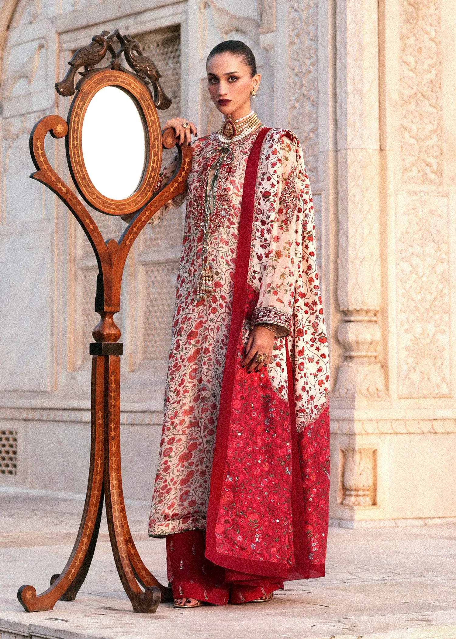 Hussain Rehar Luxury Pret - Ivoria