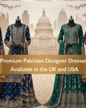 Premium Pakistani Designer Dresses Available in the UK & USA