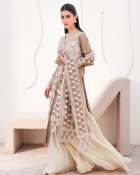 Saira Shakira Sia Luxury Pret | Latte Luster
