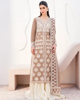 Saira Shakira Sia Luxury Pret | Latte Luster